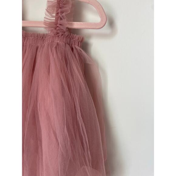 Pink Tulle Kids Dress - Picture 4 of 5